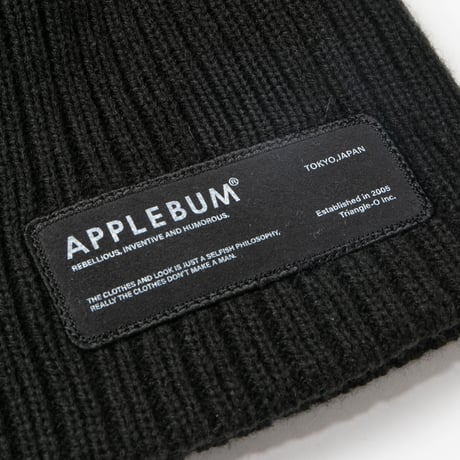 LOGO LABEL KNIT CAP