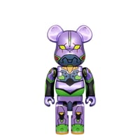BE@RBRICK エヴァンゲリオン初号機 (新塗装メッキ版) 400％