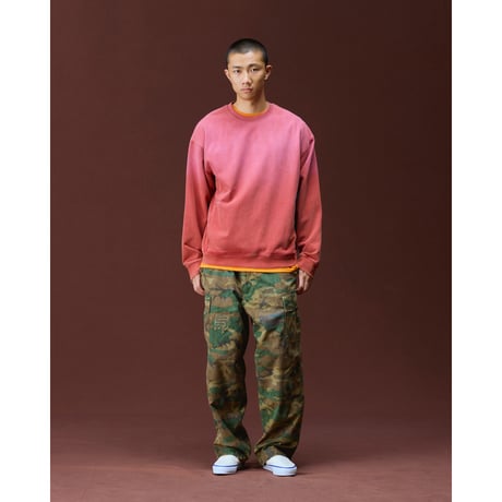 GARMENT DYED CREWNECK