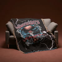 DEAD ROSE THROW BLANKET