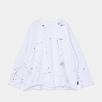 PAINT CUT OFF L/S T-SHIRT