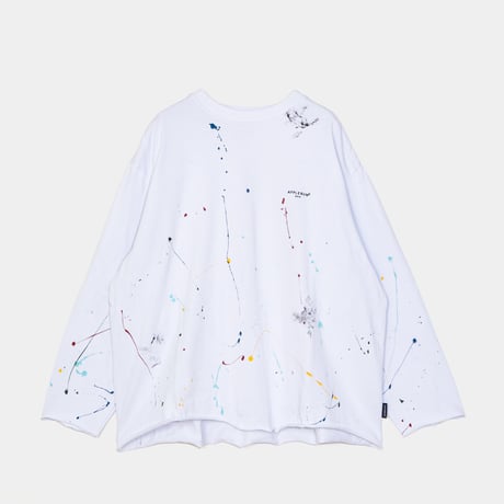 PAINT CUT OFF L/S T-SHIRT