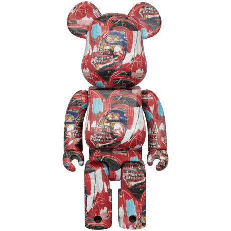 BE@RBRICK JEAN-MICHEL BASQUIAT 13th Ver. 100％ & 400％