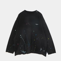 PAINT CUT OFF L/S T-SHIRT
