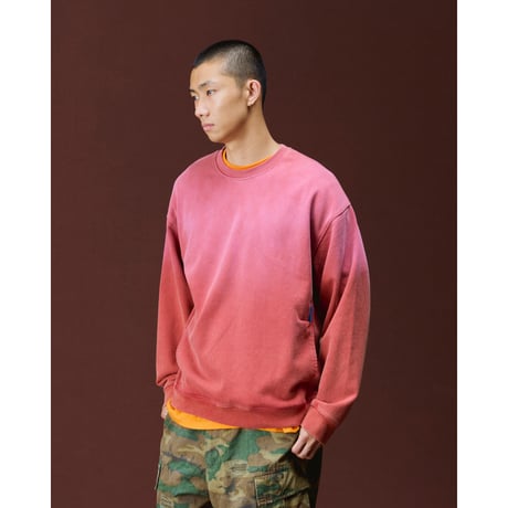 GARMENT DYED CREWNECK