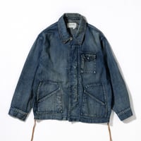 DENIM WORK JACKET INDIGO