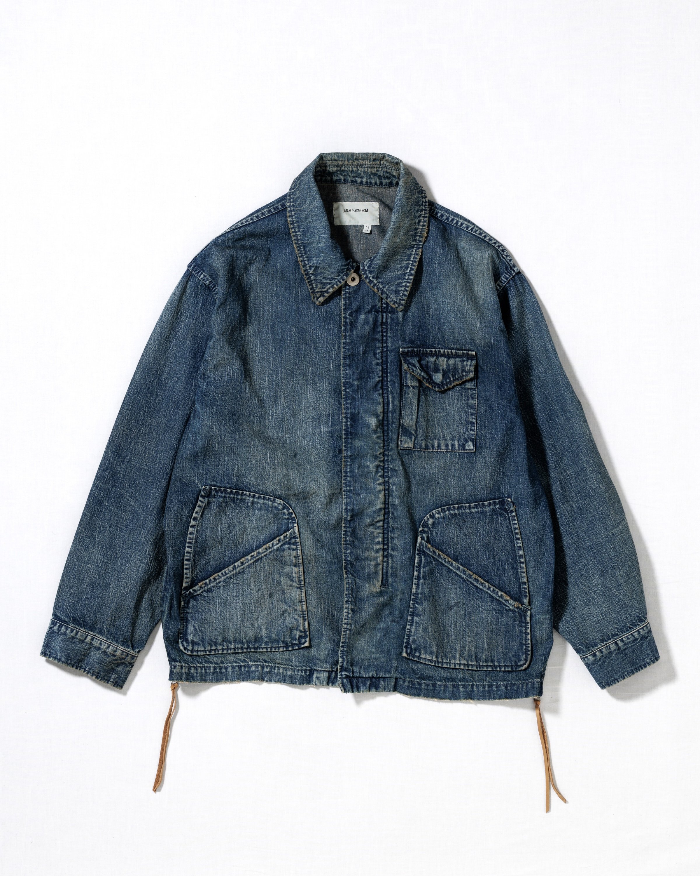 DENIM WORK JACKET INDIGO | independence