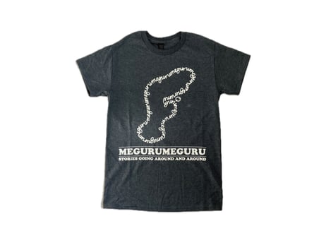 megurumeguru Logo Tee (Gray x White)
