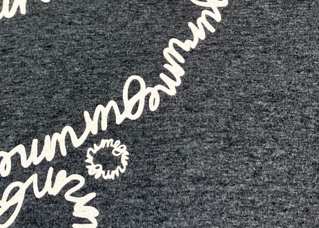 megurumeguru Logo Tee (Gray x White)
