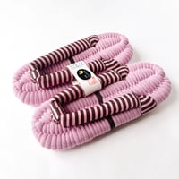 ストライプ鼻緒のふっくら布ぞうり：M［T04-2609-05］
