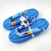 花柄鼻緒のふっくら布ぞうり：M［J08-2608-02］