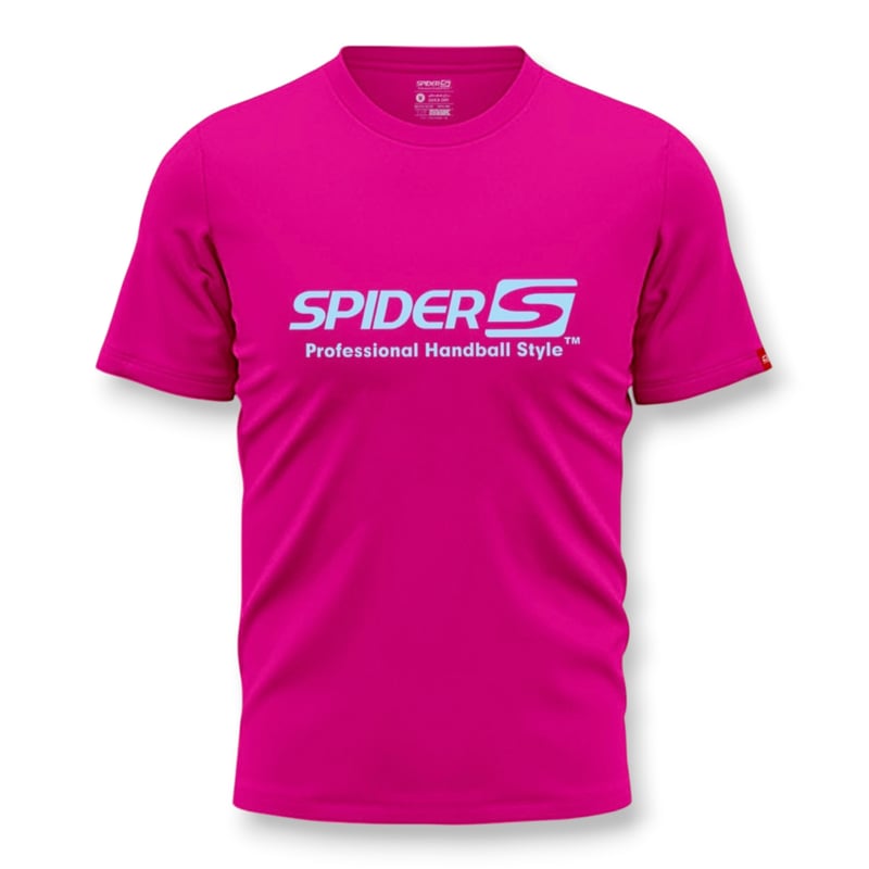 スパイダーハンドボールTシャツSP-SPRT01HPS/ホットピンク | SPIDER HA