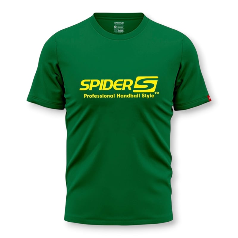 スパイダーハンドボールTシャツSP-SPRT01GY/グリーン | SPIDER HANDB