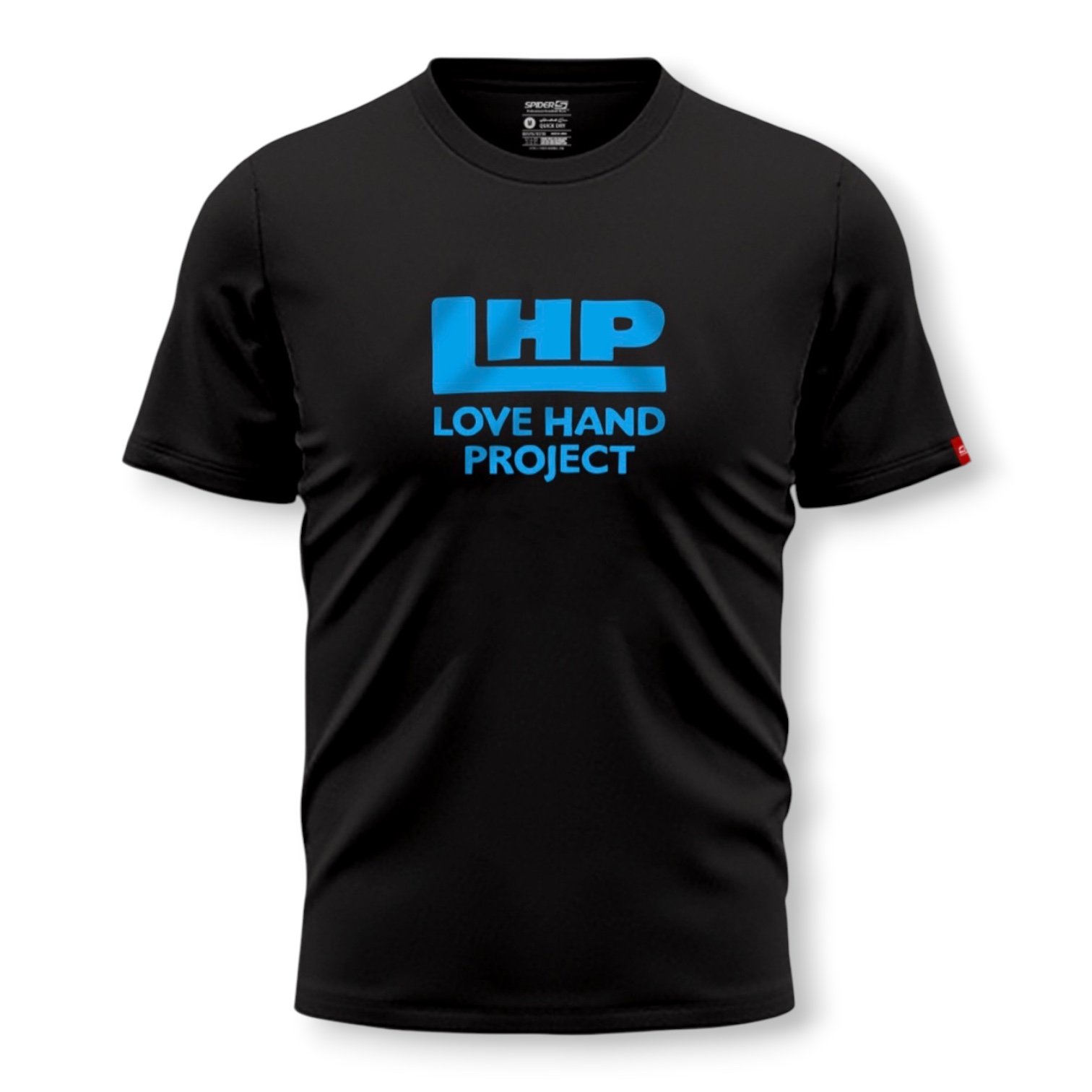 イタリア館　BLACK SPIDER ボッチョーニTシャツ Lサイズ SPIDERハンドボールTシャツ SP-DTLHP01 | SPIDER HANDBALL