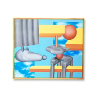 BONOM 原画作品 『liminal dimension （mono）』額付き