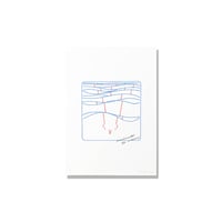 ミウラユウタ A4 ポスター『みなととなみ （DM Art Work）』