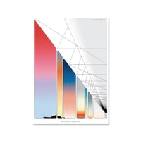 ミウラユウタ A3 作品『サンセット ／ 淡路島』
