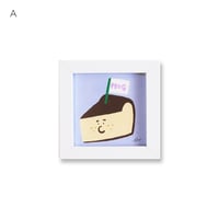 吉富Aボタン 額装作品（A～O）