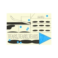 CHOSKO ポスター A4サイズ 『TEARS, TEARS, TEARS』