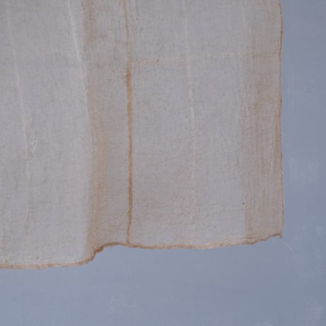 生成りの風合いを楽しむ 蚊帳生地の麻古布【140cm×175cm】/st.1480