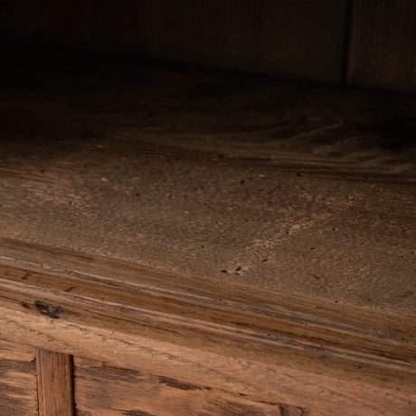 100年の時を重ねた 木目豊かなアンティークミニ箪笥/sa.1413'B