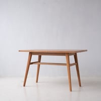 曖昧な木の質感を楽しみたい オールドマルニの棚板付きテーブル/sa.1421'B