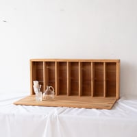 7つの部屋がずらりと並ぶ 片付け上手な木の収納箱/st.1380