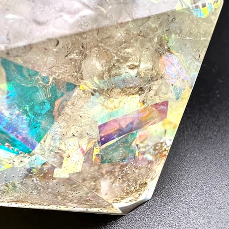 【願いを叶えるサポート！】多面体オルゴナイト・魔除け・浄化（安全性の高い食品衛生法適合樹脂使用)