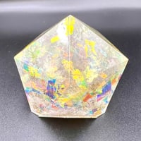 【願いを叶えるサポート！】多面体オルゴナイト・魔除け・浄化（安全性の高い食品衛生法適合樹脂使用)