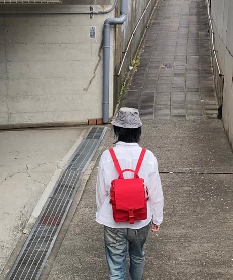 【可愛いサイズできました！】ウィリアムソンリュックサックS  -オヅレッド-