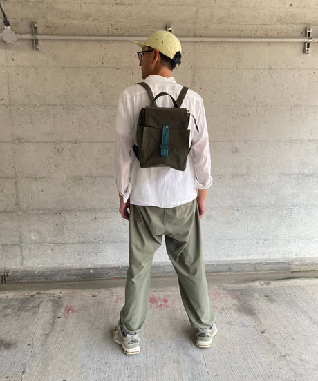 【訳ありでございます！】ウィリアムソンリュックサックS  -カーキ/スモーキーブルー-