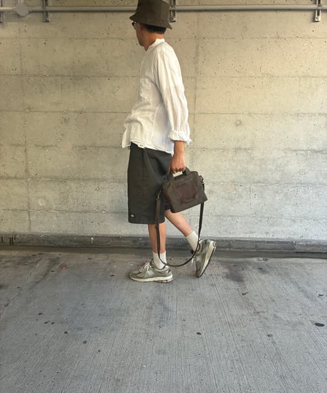【オリーブ✖︎ブラウン！】イマジネーションバッグL2WAY-ミックスオリーブラウン-
