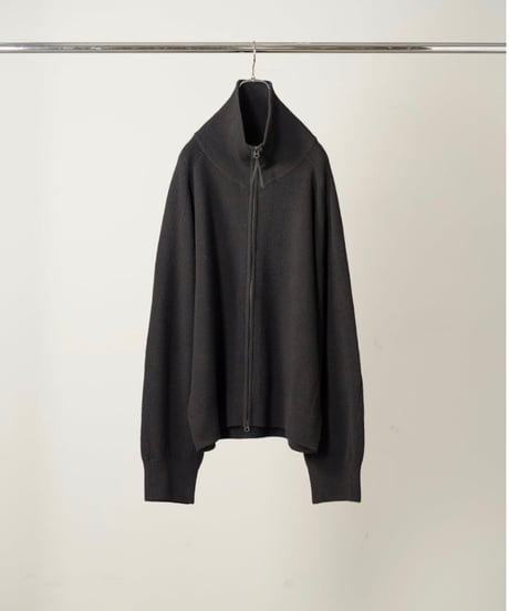 【ANCELLM（アンセルム）】DRIVERS KNIT -BLACK