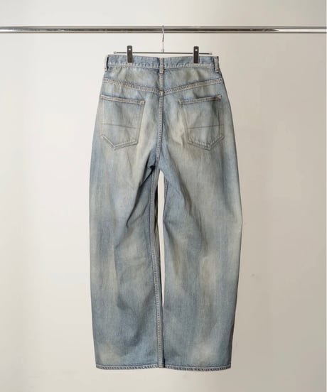 【ANCELLM（アンセルム）】STRAIGHT WIDE DENIM PANTS -INDIGO