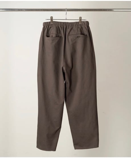 【ANCELLM（アンセルム）】SWEAT SLACKS -BROWN