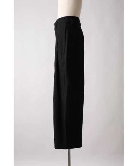 【SHINYAKOZUKA（シンヤコヅカ）】SMALL TRADES dear, baggy -black with night black
