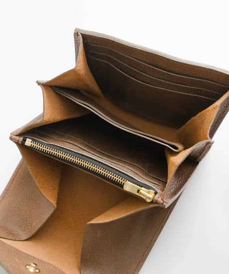 【YOKO SAKAMOTO（ヨーコサカモト）】REGULAR WALLET -BROWN
