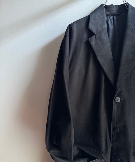 【YOKO SAKAMOTO（ヨーコサカモト）】  SUIT JACKET−BLACK(NU）