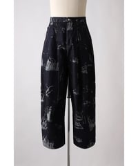 【SHINYAKOZUKA（シンヤコヅカ）】SMALL TRADES city baggy -indigo