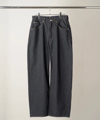 【ANCELLM（アンセルム）】STRAIGHT WIDE DENIM PANTS OW　-INDIGO