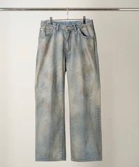 【ANCELLM（アンセルム）】SHOE-CUT DENIM PANTS -INDIGO