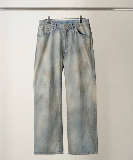 【ANCELLM（アンセルム）】SHOE-CUT DENIM PANTS -INDIGO