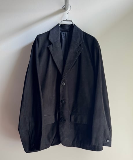 【YOKO SAKAMOTO（ヨーコサカモト）】  SUIT JACKET−BLACK(NU）