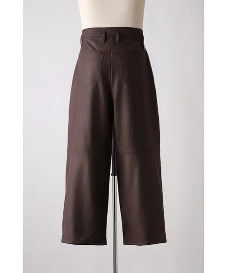 【SHINYAKOZUKA（シンヤコヅカ）】SMALL TRADES hi, baggy　-sepia