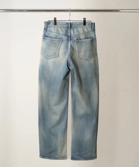 【ANCELLM（アンセルム）】ALL #08 MIDDLE STRAIGHT 5P DENIM PANTS -INDIGO