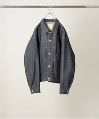 【ANCELLM（アンセルム）】TYPE-1 DENIM JACKET OW -INDIGO