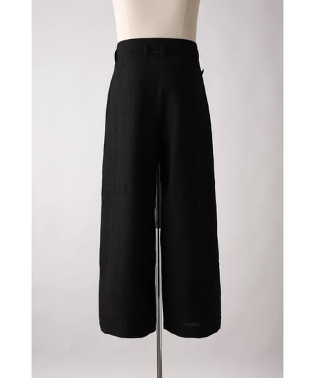 【SHINYAKOZUKA（シンヤコヅカ）】SMALL TRADES dear, baggy -black with night black