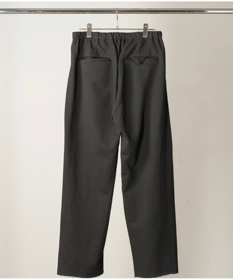 【ANCELLM（アンセルム）】SWEAT SLACKS -BLACK