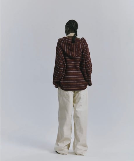 【ANCELLM（アンセルム）】 STRAIGHT WIDE DENIM PANTS -G.WHITE