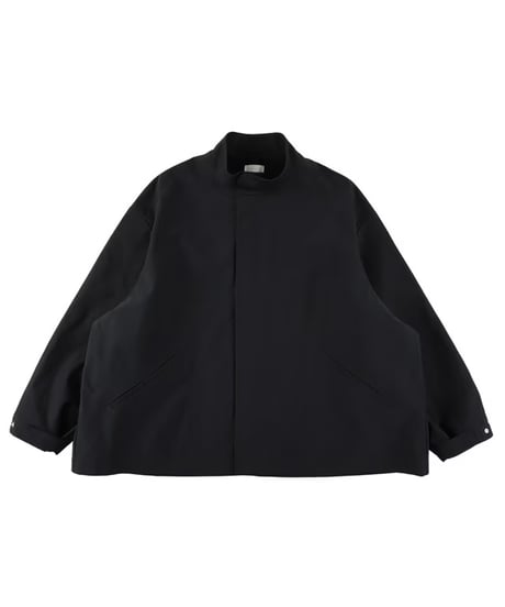 【KANEMASA PHIL.（カネマサ フィル）】36G ECONYL Short Blouson　-BLACK